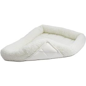 MidWest Quiet Time Fleece Bolster Bed for Dogs - Medium - 1 count