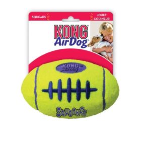 KONG Air KONG Squeakers Football - Medium - 5" Long (For Dogs 20-45 lbs)