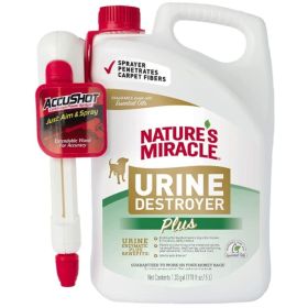Pioneer Pet Nature's Miracle Urine Destroyer Plus for Dogs with AccuShot Sprayer - 170 oz