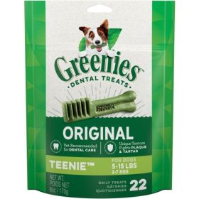Greenies Teenie Dental Dog Treats - 22 count