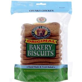 Natures Animals Orihinal Bakery Biscuits Chunky Chicken - 13 oz