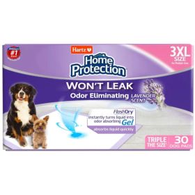 Hartz Home Protection Lavender Scent Odor Eliminating Dog Pads  - 30 count