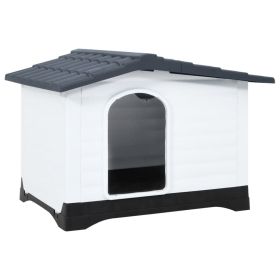 Polypropylene Gray Outdoor Dog House