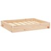 Dog Bed 24.2"x19.3"x3.5" Solid Wood Pine