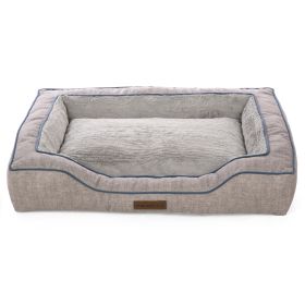 Bolstered Bliss Mattress Edition Dog Bed, Large, 36"x26", Up to 70lbs (Title: A)