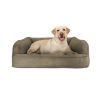 Arlee Sofa Couch Pet Dog Bed - Chew Resistant - Memory Foam - Large/Extra Large (choose your color)