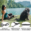 Hands Free Dog Leash for Medium and Large Dogs - Durable Dual Handle Waist Leash with Reflective Bungee for Running; Walking; Training; Hiking