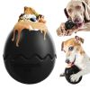 Large Dog Toy Dinosaur Eggs Fillable Slow Feeder Chew Interactive Toy Release Anxiety French Bulldog Labrador Pet Teeth Cleaning