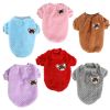 Pet Dog Clothes flannel Dog Winter Clothes Puppy